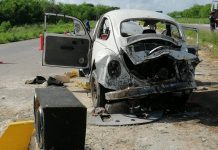 Iban por trabajo, pero acaban en el hospital y con el auto destrozado