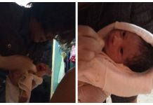 Paramédico de Umán recibe a su nieta en su día de descanso