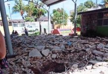 Niños no podrán regresar a las aulas, se desfondó su escuela en Temozón
