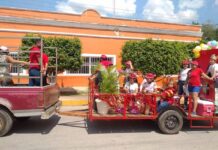 En Chocholá celebraron el Carnaval
