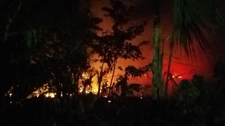 Mujer sufre quemaduras tras incendiarse su casa | Municipios Yucatán