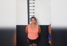 Mujer detenida por andar vendiendo droga