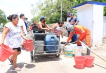 Desesperados y sin agua, varias colonias de Tizimín