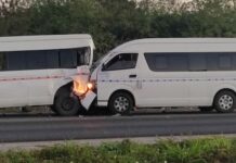 Combis a alta velocidad propician accidente