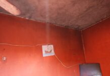 Familia se intoxica por inhalar humo