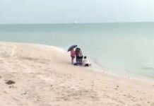 Va a la playa con su familia y fallece ahogado