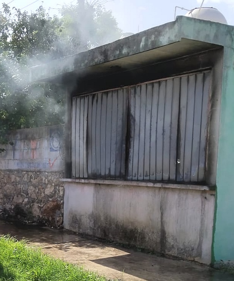 Familia sufre quemaduras al incendiarse una bodega | Municipios Yucatán