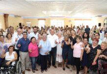 Renán Barrera y Cecilia Patrón comprometidos con brindar vida digna a las personas mayores