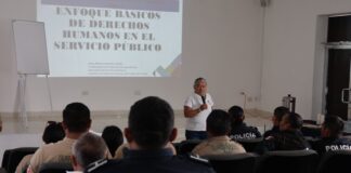 Policía de Mérida recibe capacitación en derechos humanos junto a la Codhey.