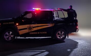 Zona de Paseo Verde, en Tixcacal Opichén, donde una mujer denunció haber sido víctima de acoso.