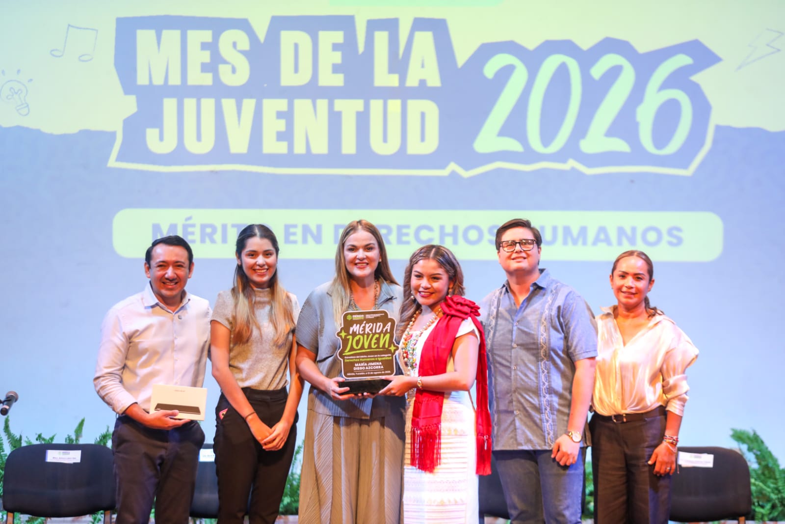 Mérito Municipal de las Juventudes 2026 en Mérida.