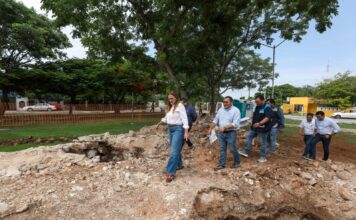 Mérida Enchula rehabilita parques en San José Vergel III y Viernes Santo.