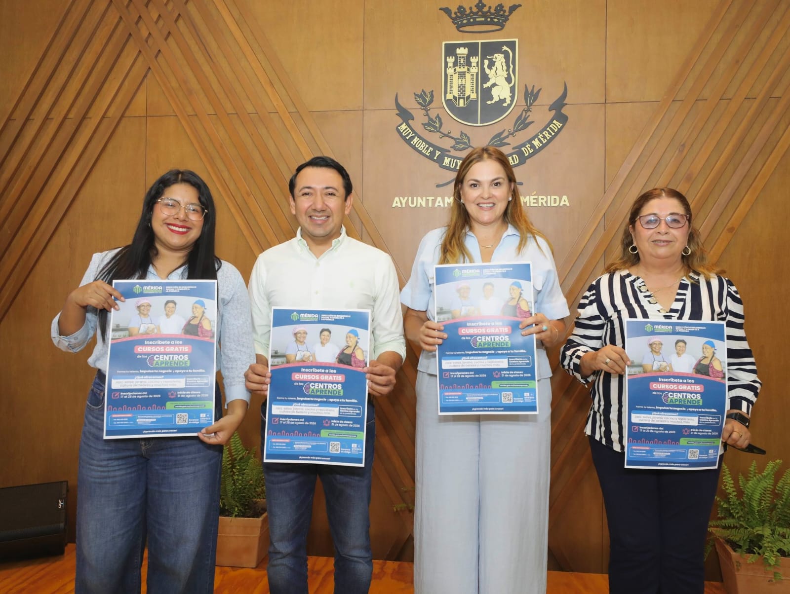 Cursos del Ayuntamiento de Mérida para el regreso a clases.