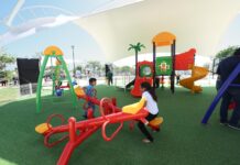 Entregan parques rehabilitados en Francisco de Montejo y Ciudad Caucel